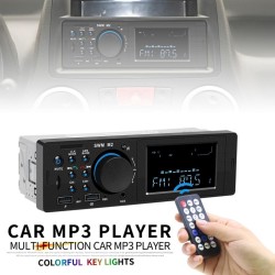 1 DIN car radio - remote controller - Bluetooth - ISO - USB - AUX - FMDin 1