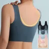 Nahtloser BH - Sporttop - mit Brustpolstern