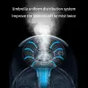 DEERMA - ultrasonic air humidifier - diffuser - aromatherapy - transparent - with water filtration - 5 LHumidifiers