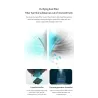 DEERMA - ultrasonic air humidifier - diffuser - aromatherapy - transparent - with water filtration - 5 LHumidifiers