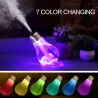 Luftbefeuchter in Kolbenform - Ultraschalldiffusor - LED - 400ml