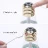Luftbefeuchter in Kolbenform - Ultraschalldiffusor - LED - 400ml