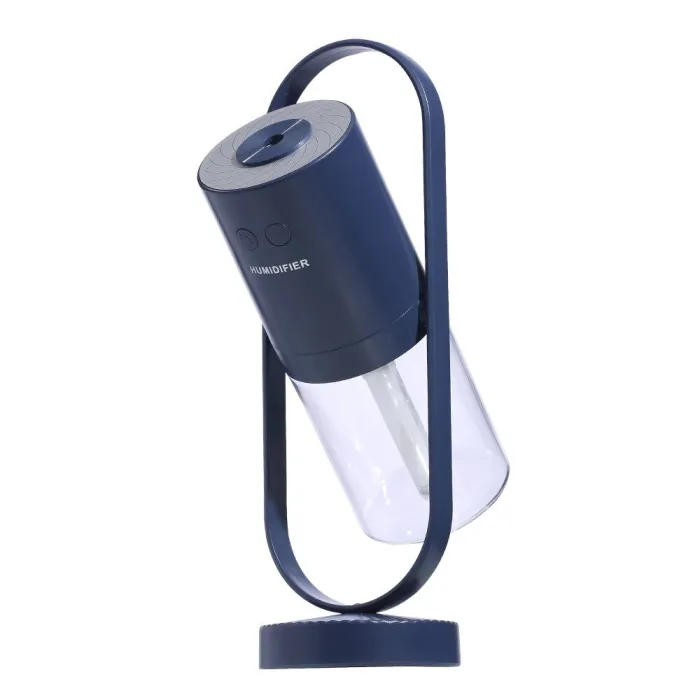 Ultraschall-Luftbefeuchter - 360-Grad-Rotations-Nebelspray - mit LED - 200 ml