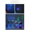 Ultrasonic air humidifier - 360 degree rotation mist spray - with LED - 200 mlHumidifiers