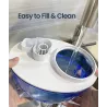 Ultrasonic air humidifier - 360 degree adjustable - 2.6 LHumidifiers