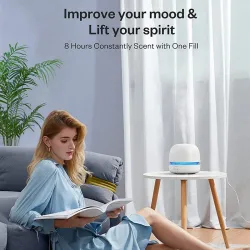Ultrasonic air humidifier - essential oils diffuser - 300 mlHumidifiers