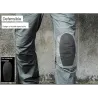 Taktische / Militärhose - mit Reißverschlüssen / Taschen - wasserdicht
