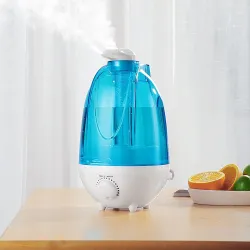 Ultraschall-Luftbefeuchter – Diffusor für ätherische Öle – Doppelnebelzerstäuber – mit LED – 4 L