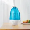 Ultrasonic air humidifier - essential oil diffuser - dual mist sprayer - with LED - 4 LHumidifiers