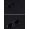 Klassische polarisierte Sonnenbrille – Halbmetallrahmen – Unisex