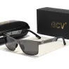 Rectangle polarized sunglasses - aluminum frame - with a case - UV400Sunglasses