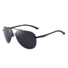 MERRY'S - polarisierte Herrensonnenbrille - Aluminiumrahmen