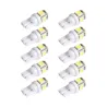 LED car bulb - DC 12V - T10 5050 W5W - 10 piecesT10
