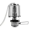 Outdoor-/Campinglaterne – tragbares Aluminium-Gaslicht – hängende Glaslampe – 80 LUX