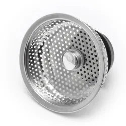 Küche - Spülbecken Sieb - Schmutzstopper - Filter - Edelstahl