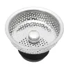 Küche - Spülbecken Sieb - Schmutzstopper - Filter - Edelstahl