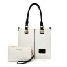 Luxurious shoulder bag - large capacity - set with a walletSets