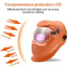 Welding helmet - auto darkening - solar - DIN 4 - DIN 5-13Helmets