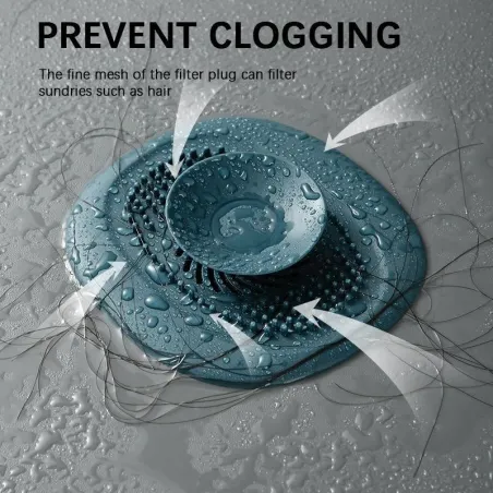 Bathroom / kitchen sink strainer - hair catcher - prevent cloggingDrains