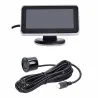 Auto-Parksensor - Radar - Rückwärts-Autoparken - LCD-Monitoranzeige - LED