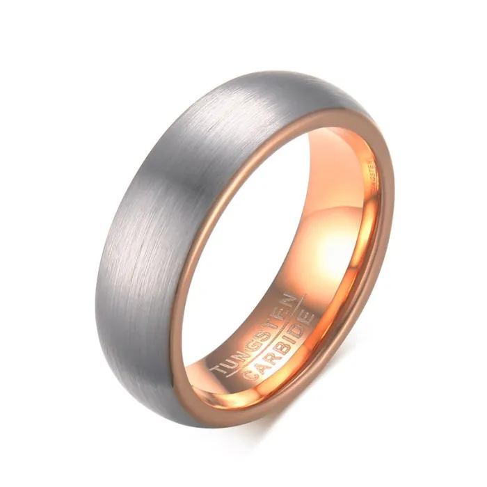 Ring aus Wolframkarbid - Roségold