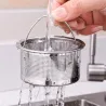 Kitchen sink drain strainer - anti-clogging filter - with handle - stainless steelSink strainers