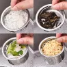Abflusssieb für Küchenspüle - Verstopfungsfilter - mit Griff - Edelstahl
