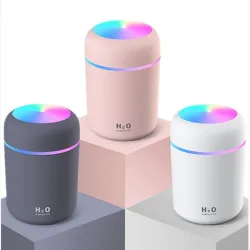 Mini-Luftbefeuchter – Diffusor für ätherische Öle – LED – USB