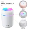 Mini-Luftbefeuchter – Diffusor für ätherische Öle – LED – USB