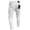 Stretchy ripped - biker Jeans - Slim Fit DenimPants
