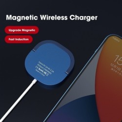 Magnetisches kabelloses Ladegerät - Schnellladung - mit Halterung - USB C - für IPhone 12 Pro / Samsung