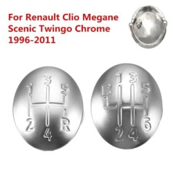 Schaltknaufabdeckung - Kappe - 5/6 Gang - für Renault Clio Megane Scenic Twingo