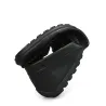 Modische flache Herrenschuhe - Slipper zum Hineinschlüpfen - echtes Leder