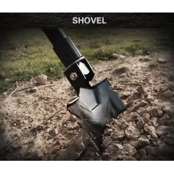 Multifunctional engineering shovel - foldable - military / survival tool - setSurvival tools