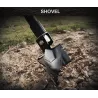 Multifunctional engineering shovel - foldable - military / survival tool - setSurvival tools