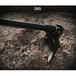 Multifunctional engineering shovel - foldable - military / survival tool - setSurvival tools