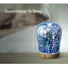 Ultraschall-Luftbefeuchter - Diffusor für ätherische Öle - LED - 3D-Feuerwerk