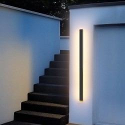 Waterproof outdoor wall light - long aluminum LED lampWall lights