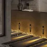 LED-Wandeinbauleuchte - mit Bewegungssensor - Außenbereich IP65 - 3W