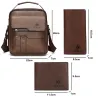 Leather shoulder bag - with zipper - wallet - waterproofBags