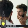 Ätherisches Bartwuchsöl - mit Dermaroller - 30ml