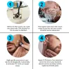 Beard growth essential oil - with derma roller - 30mlBeard