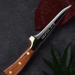 Stainless kitchen knives - setSteel