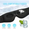 Schlafbrille - mit Bluetooth-Kopfhörer und Mikrofon