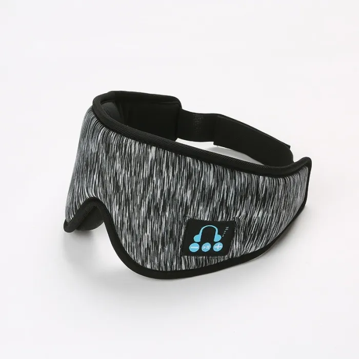 Schlafbrille - mit Bluetooth-Kopfhörer und Mikrofon
