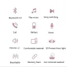 Schlafbrille - mit Bluetooth-Kopfhörer und Mikrofon