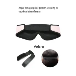 Schlafbrille - mit Bluetooth-Kopfhörer und Mikrofon