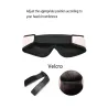 Schlafbrille - mit Bluetooth-Kopfhörer und Mikrofon