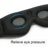 Schlafbrille - mit Bluetooth-Kopfhörer und Mikrofon