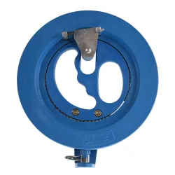 16cm kite reel - blue plastic grip - winderKites